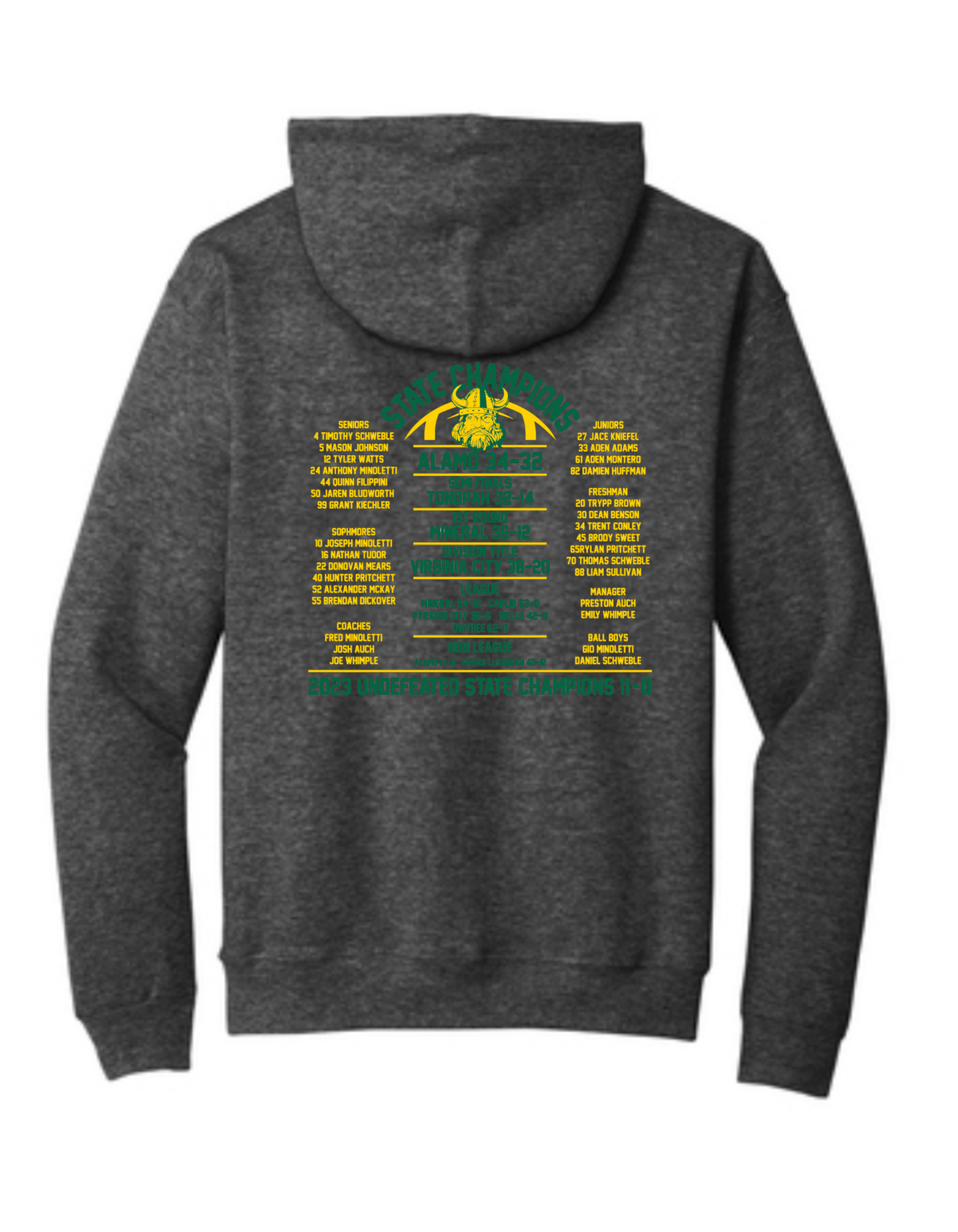 STATE CHAMPIONSHIP Football Hoodie