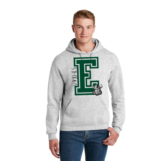 Unisex Big "E" Hooded Sweatshirt