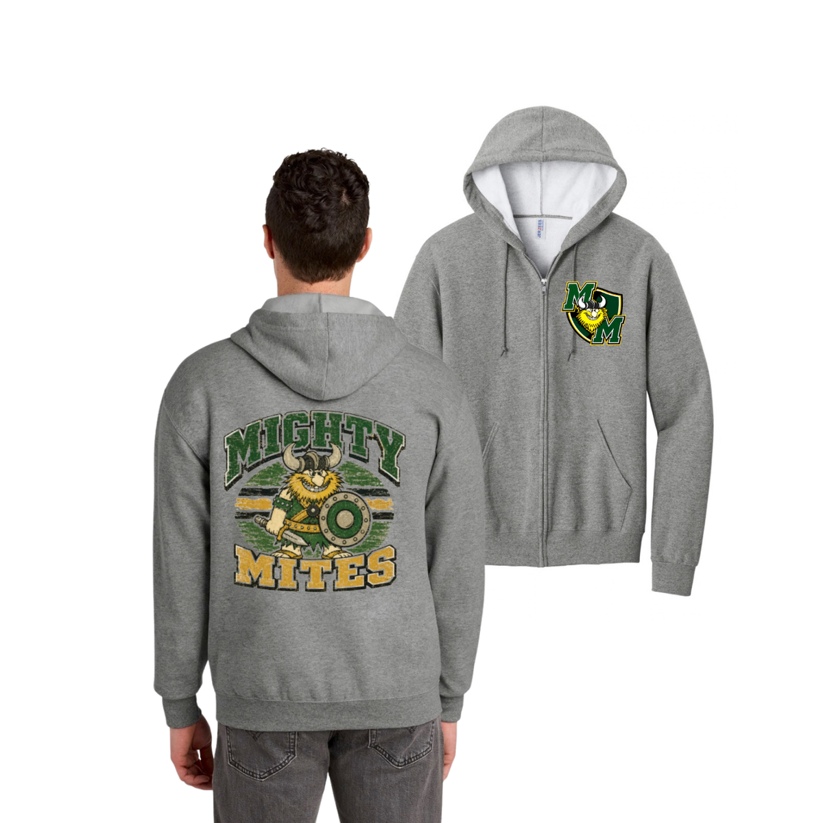 Mighty Mites Full-Zip Hooded Sweatshirt